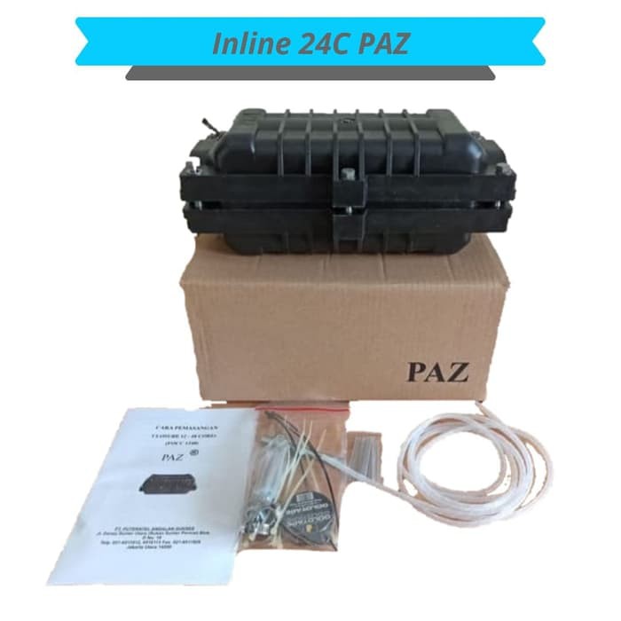 Joint Closure Inline PAZ 24Core Fiber Optic Closure