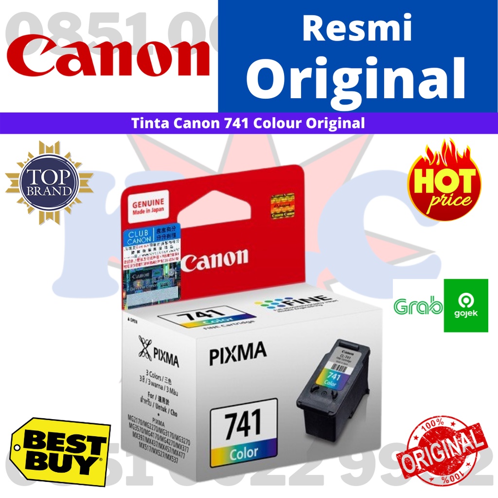 Tinta Canon 741 Colour Original