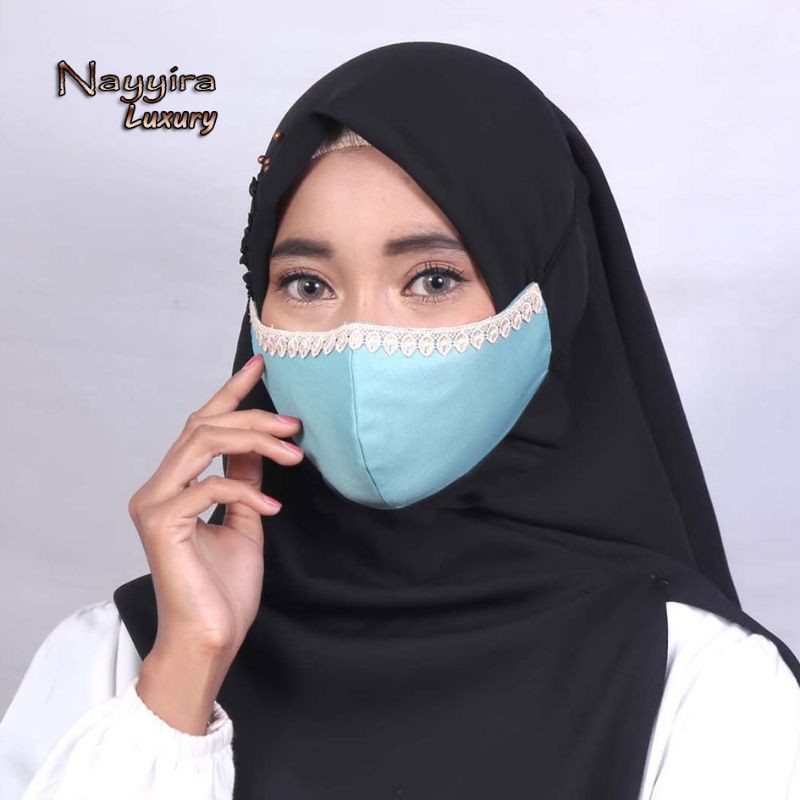 Masker Hijab Arabian by  NAYYIRA