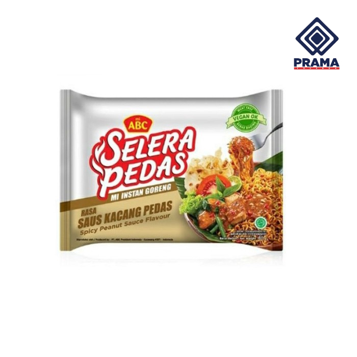 

ABC MIE SELERA PEDAS SAUS KACANG 80GR