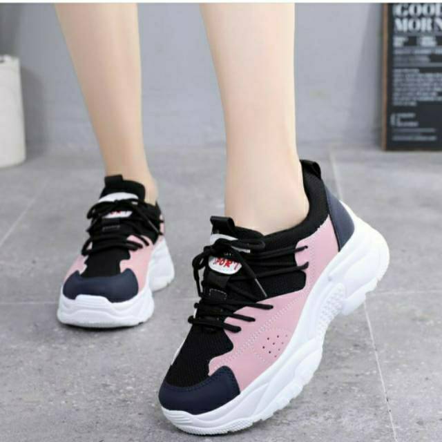 SNEAKERS WANITA LIMITED EDITION!!! ELIZA® MADISON LUXURY SNEAKERS SS18 #EH7772 VR / SNEAKERS JK074-1