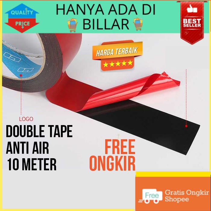 

DOUBLETIP ANTI AIR 10 METER SERBAGUNA TEMPEL TAPE KAYU BESI PLASTIK 3M DOBEL TIP DOBELTIP PEREKAT 10