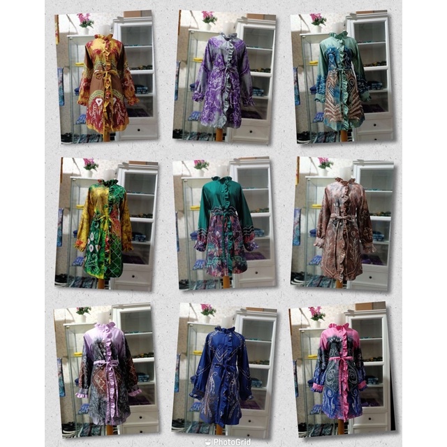 TUNIK BATIK / TUNIK SASIRANGANKHAS BANJARMASIN BY BENGKENG SASIRANGAN