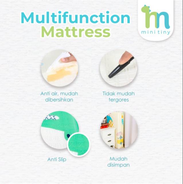 Minity Multifunction Matras / PLAYMATE LANTAI / KIDDY KARPET LANTAI s1