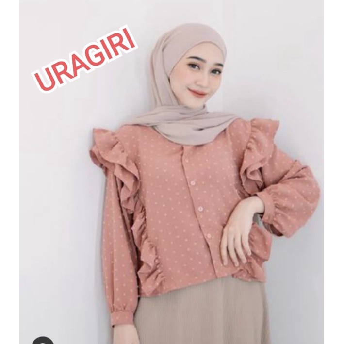 TANIA BLOUSE URAGIRI REMPEL SAMPING