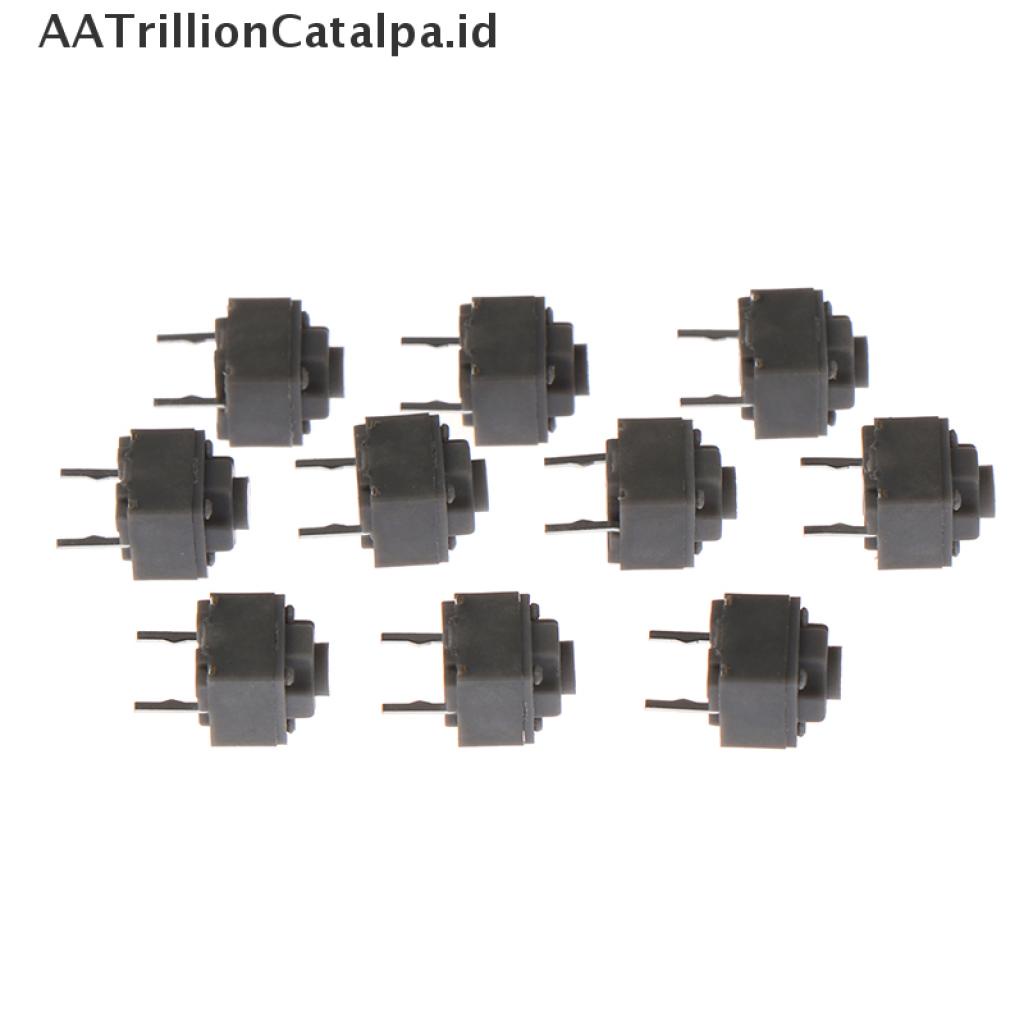 (AATrillionCatalpa) 10pcs Tombol Mute 6x6 X 7.3 Untuk Mouse Wireless