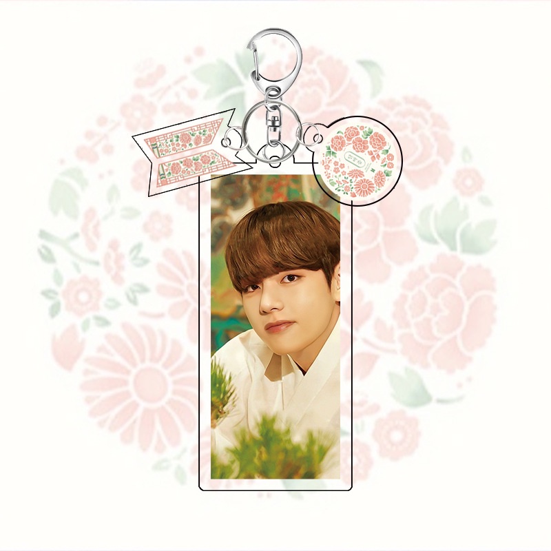 Gantungan Kunci Desain Kpop BTS DALMAJUNG Bahan Akrilik