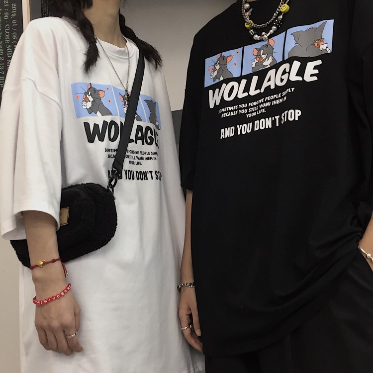 Kaos Oversize Wollagle / Kaos Tumblr Bigsize Wanita
