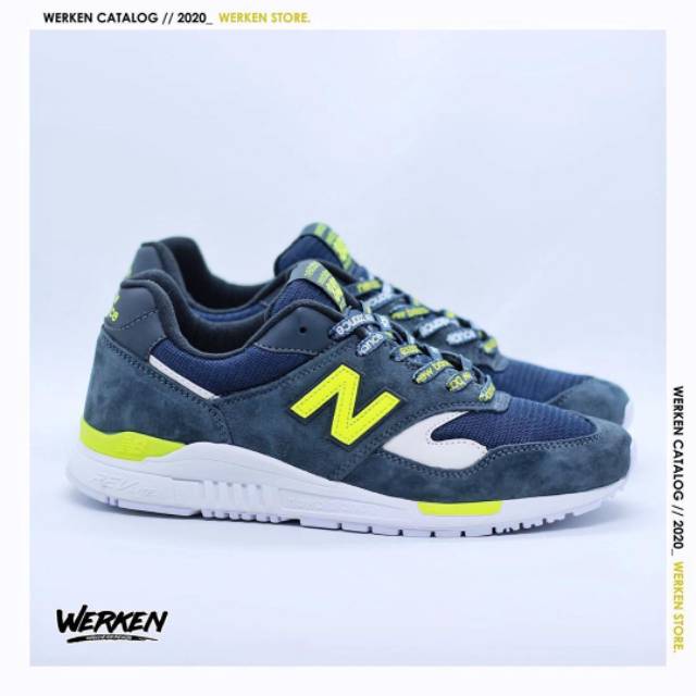 New Balance 840 ML840DG Navy/Yellow