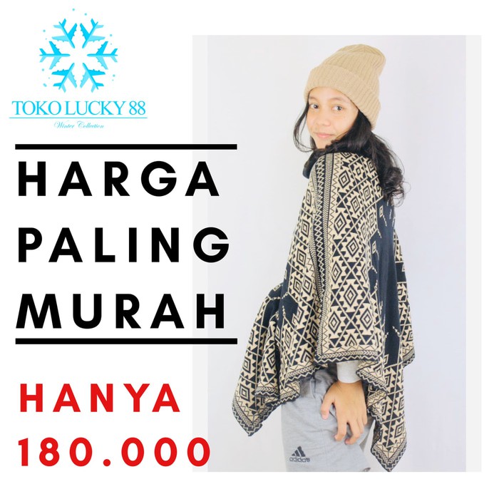 Jaket Muslimah Sweater Wanita Korea Hoodie Abu Biru Kh 02 BH118 Baju Sweater Rajut Wool Ponco Turtle