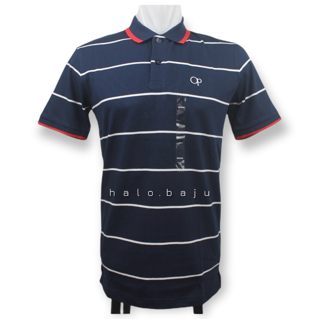 OCEAN PACIFIC ORIGINAL - KAOS KERAH OP - POLO OP  (03MPS34253) Kaos Krah Pria Lengan Pendek