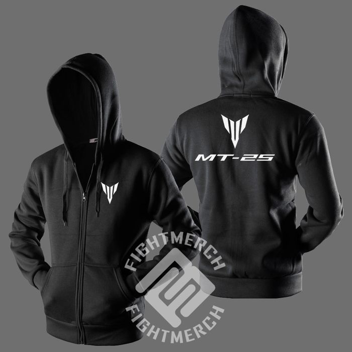 Unik Hoodie Zipper Yamaha MT 25 - Fightmerch - L Murah