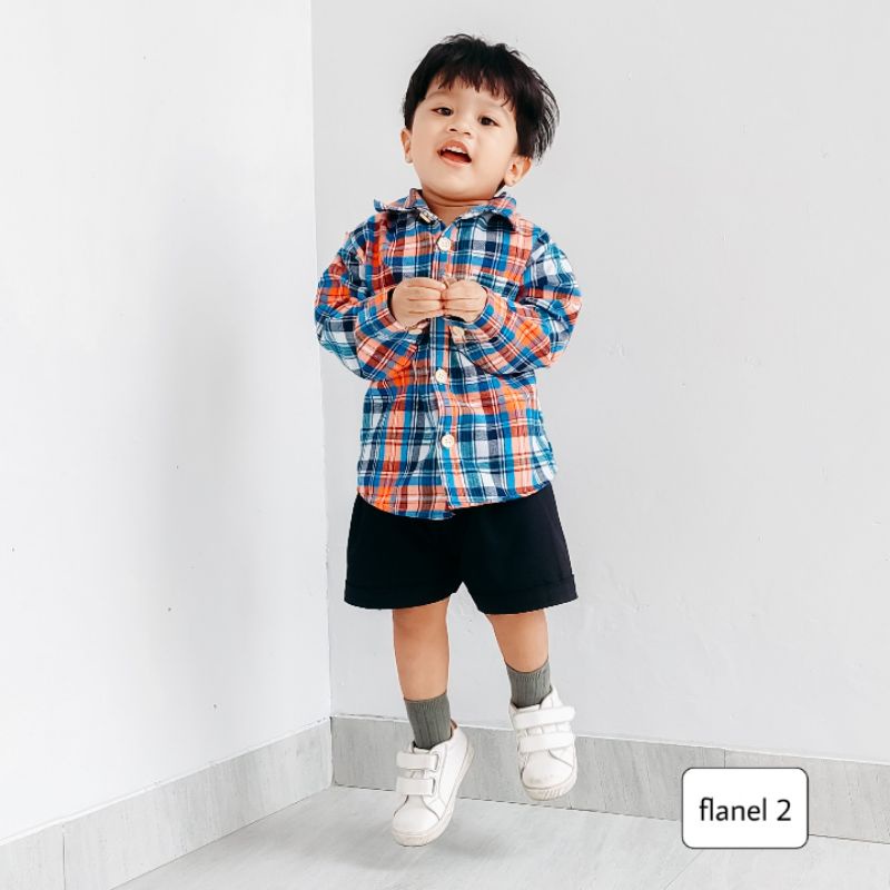 kemeja flanel anak / kemeja flanel /kemeja anak