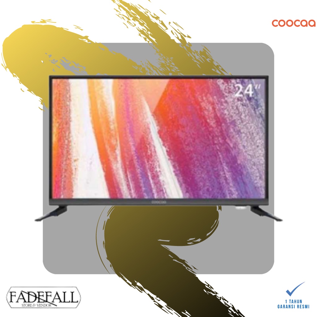 LED TV 24 INCH DIGITAL TV COOCAA - 24CTD2000 [FREE DELIVERY KOTA BANDUNG]