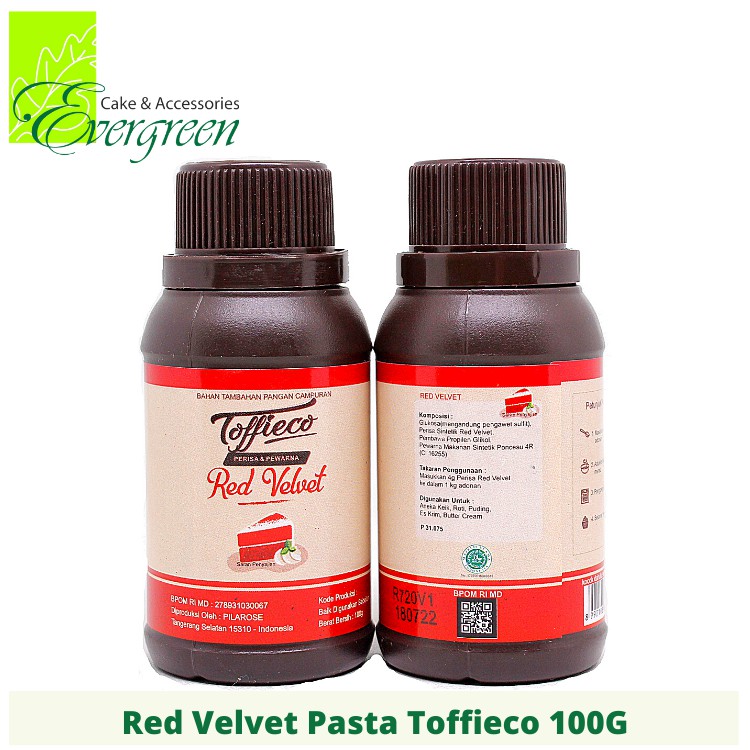 

Red Velvet Pasta Toffieco 100 G