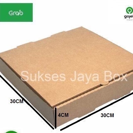 

Kardus Packing Dus Kemasan Hampers Box Pizza ukuran 30x30x4 cm