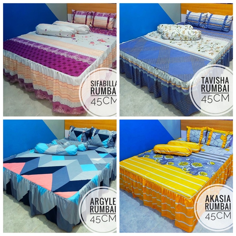Sprei Rumbai Murah Ukuran 180x200