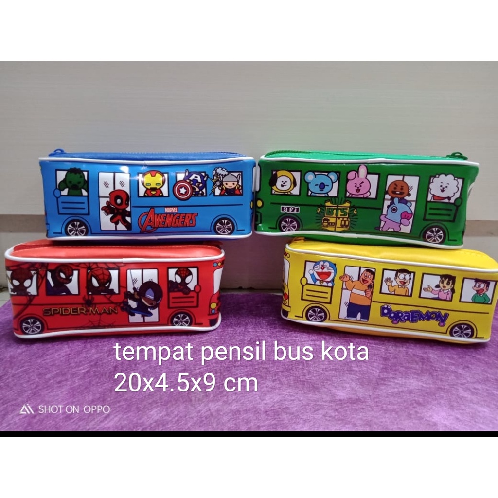 

tempat pensil bus kota yayang 20x4.5x9 cm