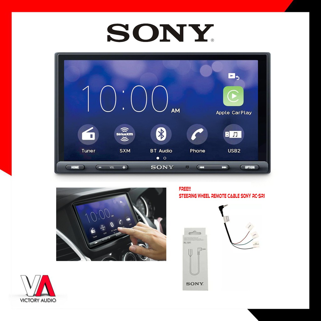 Jual Head Unit Double Din SONY XAVAX5000 XPLOD Layar 7 Inch Bluetooth