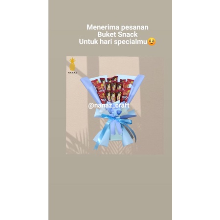 

Buket Snack Tema Biru Termurah