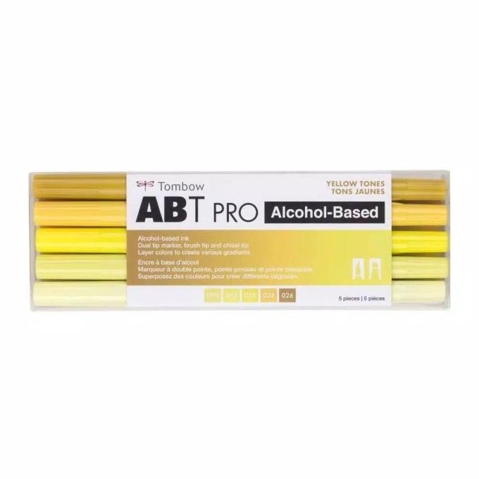 

[[COD]] TOMBOW ABT PRO DUAL BRUSH SET 5 ALCOHOL BASE-ART MARKERS TERLENGKAP Kode 694