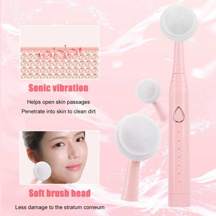 Sikat Gigi Elektrik USB Rechargeable 5 Replaceable Head