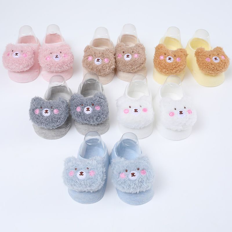 (pimenova) kaos kaki anak boneka kaoskaki bayi lucu kaos kaki 3d