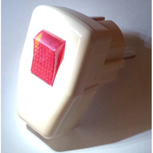 Steker + Saklar On/Off + lampu kwalitas SNI Visalux dengan Harga termurah