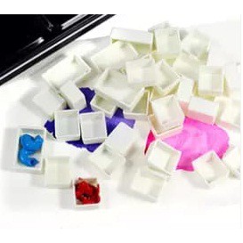 

empty watercolor half pan 6pcs