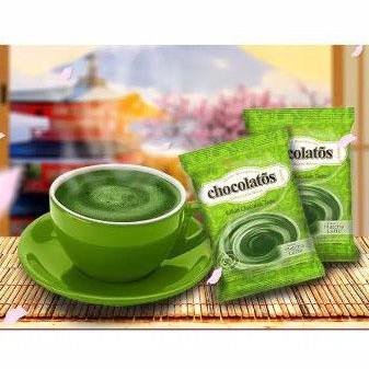 CHOCOLATOS DRINK MATCHA LATE ISI 10RENCENG ORIGINAL.HARGA GROSIR