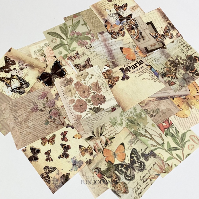 

DECORATION PAPER PACK II UNTUK JOURNAL JURNAL PLANNING PLANNER SCRAPBOOK DIY BUJO