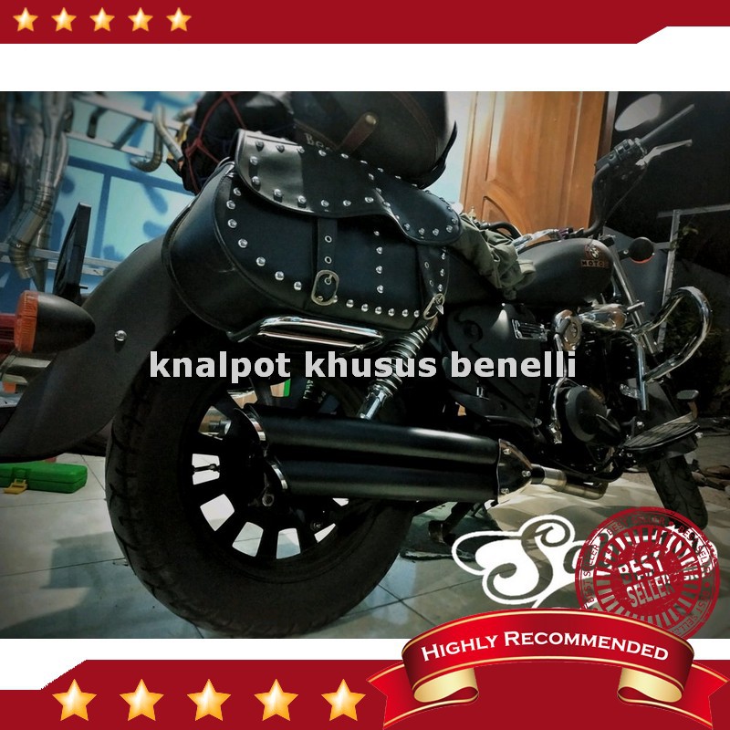 Harga Fullsystem Knalpot Racing Benelli Motobi 200 evo dan efi