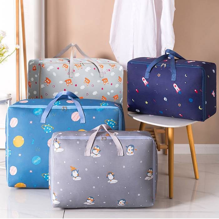 Tas tempat penyimpanan pakaian selimut Baju Bed cover Storage bag