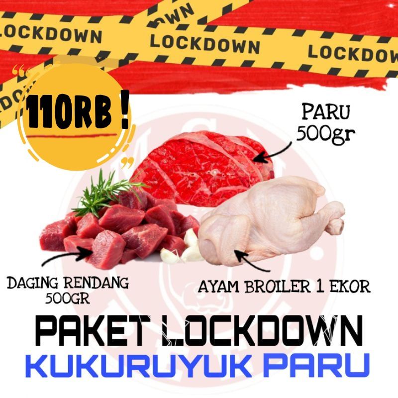 

PAKET LOCKDOWN KUKURUYUK PARU