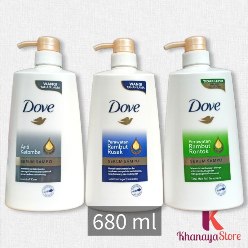 Jual Dove Shampoo pump 680ml 680 ml / Hair Fall Treatment Perawatan