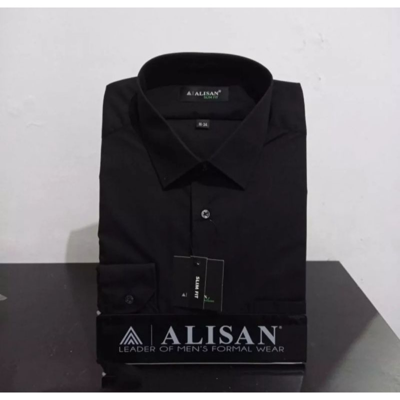 KEMEJA ALISAN LENGAN PANJANG SLIM FIT