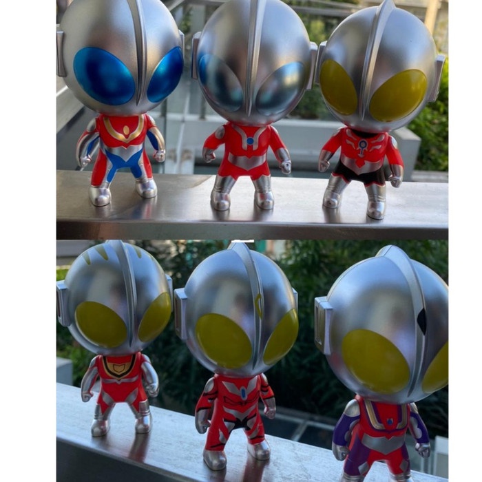 Ultraman Figure Set of 6 Bola