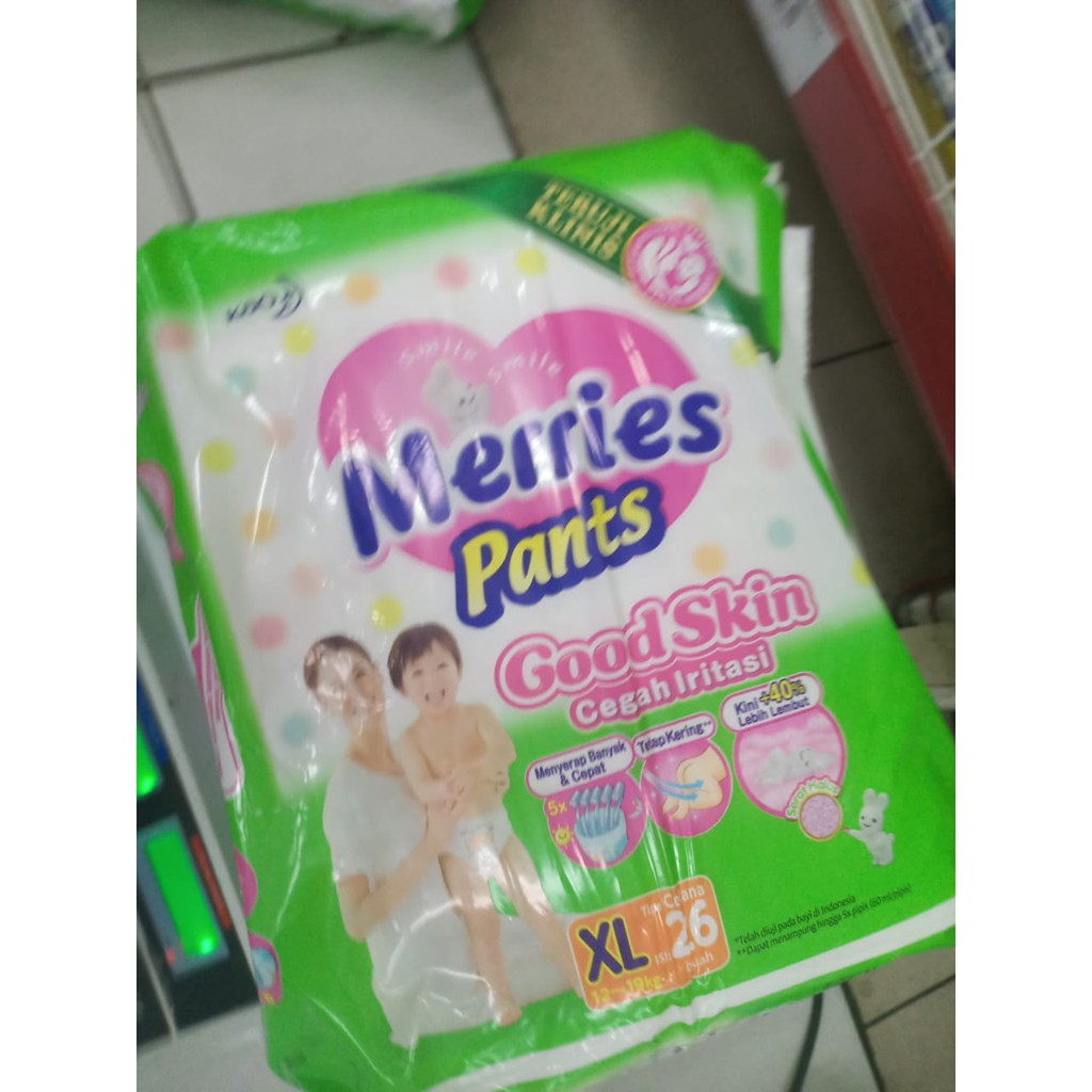 MERRIES PANTS GOOD SKIN XL 26