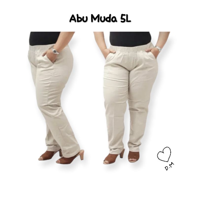 Celana wanita big size / celana wanita Jumbo / celana kerja Jumbo / celana jumbo polos