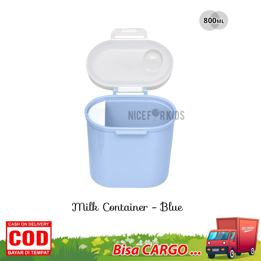 Milk Container / Toples Susu Bubuk 800 ml &amp; 400 ml