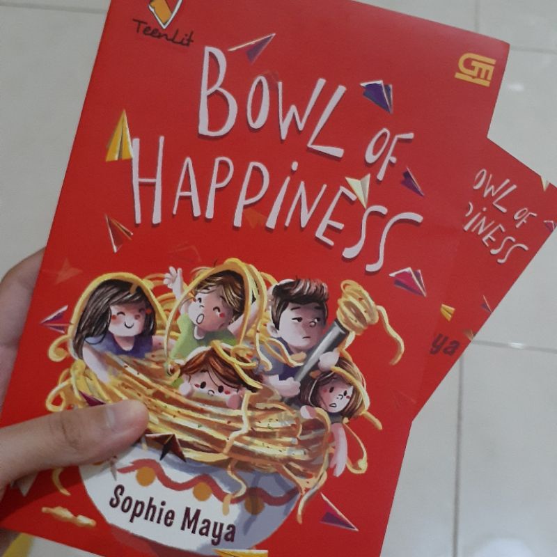 preloved novel bowl of happiness sophie aulia