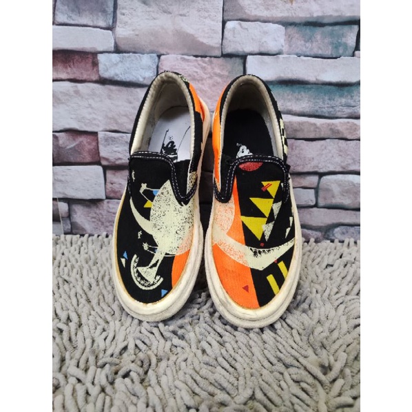 Sepatu Wanita Slip On Preloved Second 38