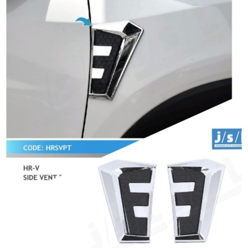 side vent hrv platinum chrome jsl