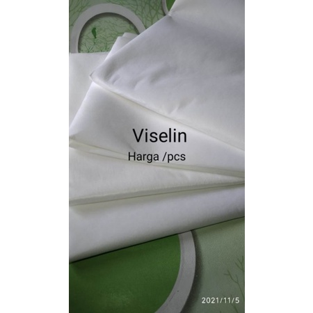 viselin /kain keras/kain kapas