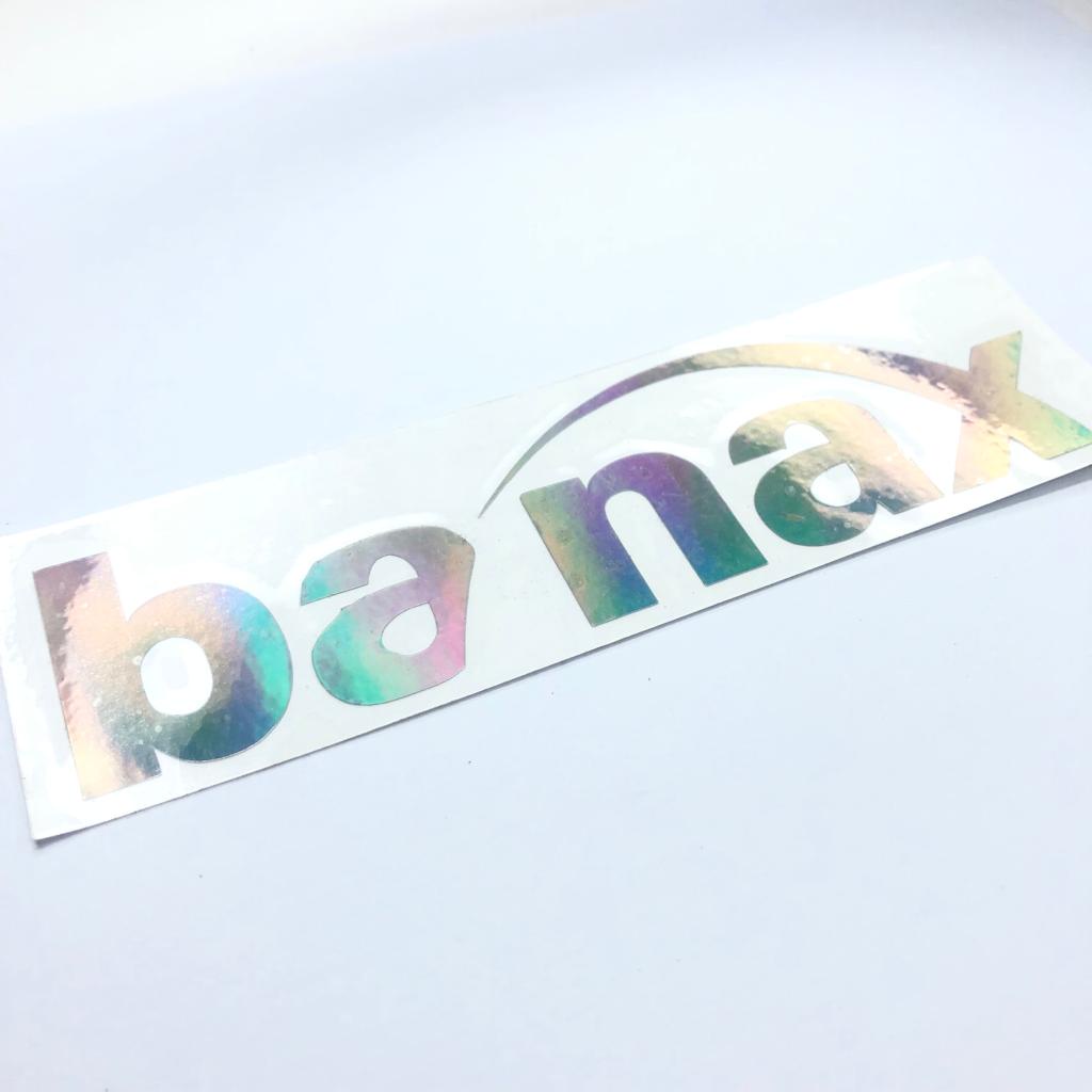 Cutting Sticker Brand Pancing BANAX 1pcs