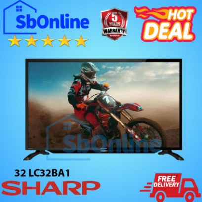 TV LED SHARP 32 inch LC32BA1 LC32BA1i 32BA1 GARANSI RESMI