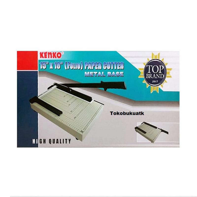 

Paper Cutter Kenko ukuran Folio, Pemotong / Tempat Potong Kertas F4