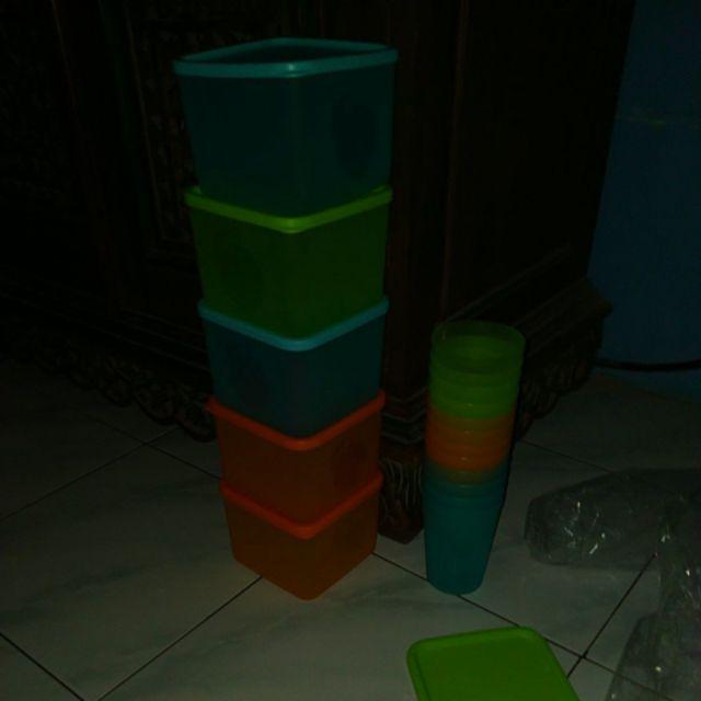 12 Pcs Gelas Plastik/ Gelas Murah/ Gelas Souvenir/ Gelas Pesta