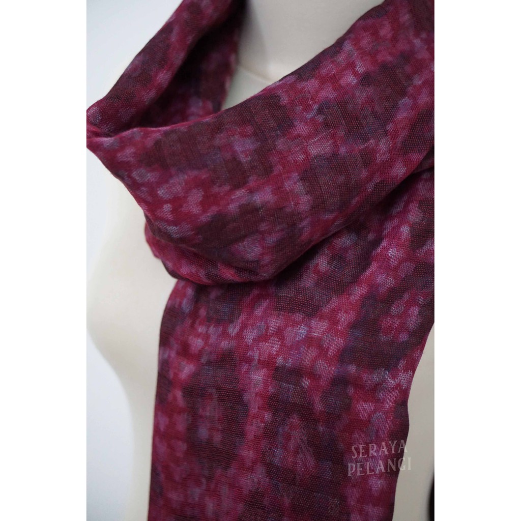 Pashmina Cashmere Dua Sisi Motif Loreng/Kotak | Selendang | Scarf | Syal | Shawl | Pasmina Kashmir | Souvenir | Hadiah Ulang Tahun | Birthday Gift | Aksesoris Fashion Wanita | Premium Import Quality | Grosir Murah