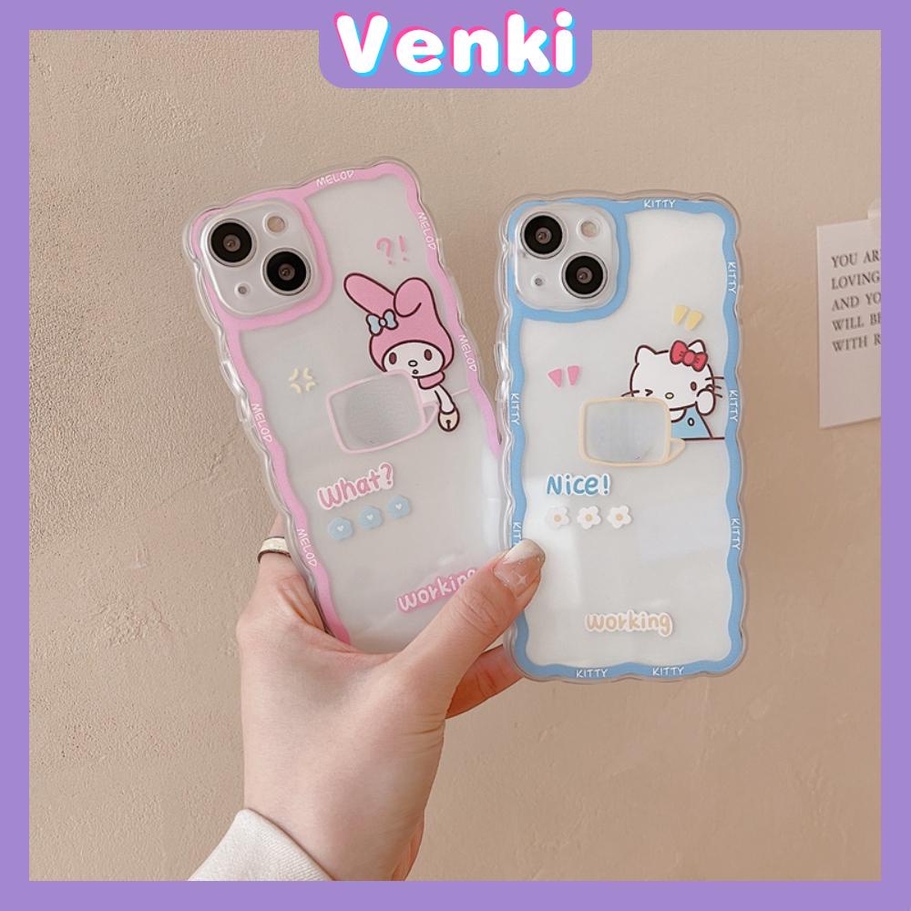 iPhone Case Silicone Soft Case Clear Case Wave Airbag Shockproof Camera Cover Protection Cartoon Cute Compatible For iPhone 11 iPhone 13 Pro Max iPhone 12 Pro Max iPhone 7 Plus xr